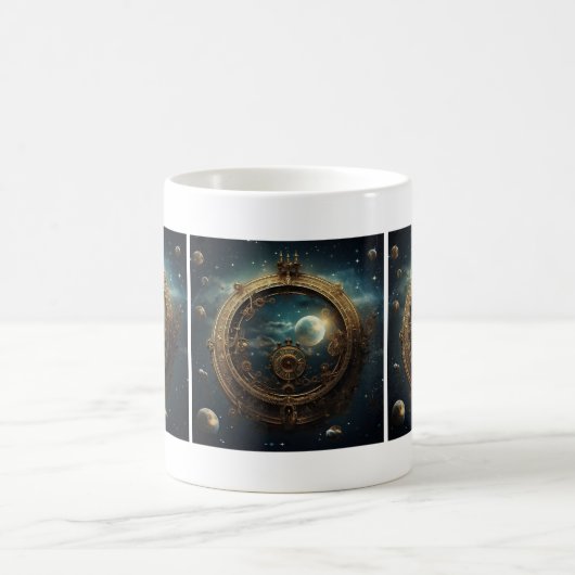 Steampunk Celestial Tasse (Mittel)