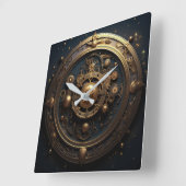 Steampunk Celestial Wall Uhr (Winkel)
