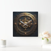 Steampunk Celestial Wall Uhr (Zuhause)