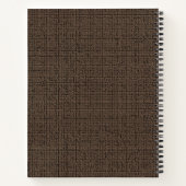 Steampunk Chameleon Spiral Notebook Notizblock (Rückseite)