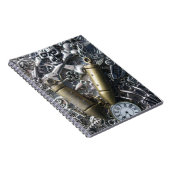 Steampunk Charme Notizblock (Rechte Seite)