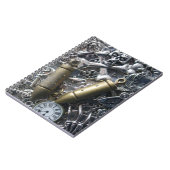 Steampunk Charme Notizblock (Linke Seite)