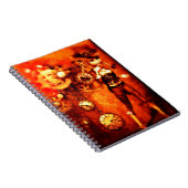 Steampunk Chic Notizblock (Rechte Seite)