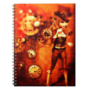 Steampunk Chic Notizblock