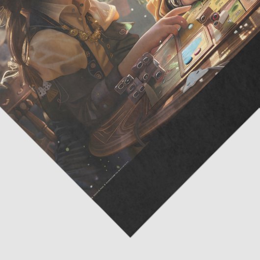 Steampunk Children Seidenpapier (Detail)