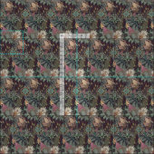 Steampunk-Chintz-Traube Stoff (Kachel)