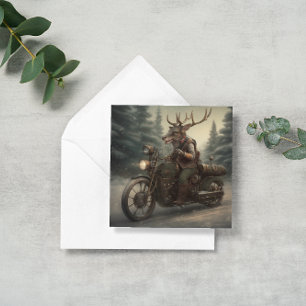 Steampunk Christmas Feiertagskarte
