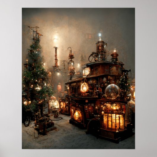 Steampunk Christmas Poster (Vorne)