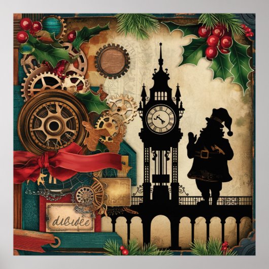Steampunk Christmas Poster (Vorne)