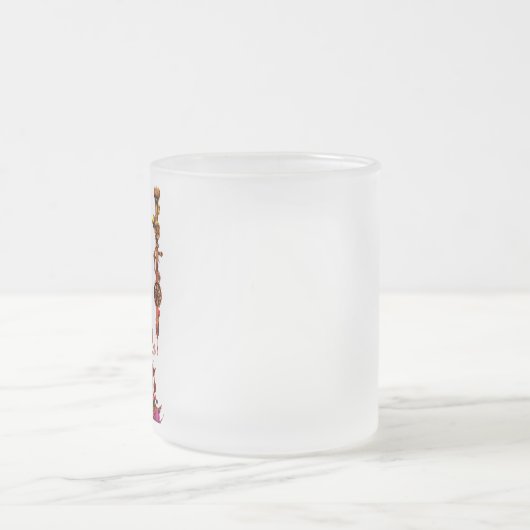 Steampunk Christmas Tree Mattglastasse (Mittel)