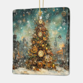 Steampunk Christmas Tree Ornament (Links)