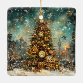 Steampunk Christmas Tree Ornament (Rückseite)