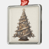 Steampunk Christmas Tree Ornament Aus Metall (Links)