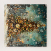 Steampunk Christmas Tree Puzzle (Horizontal)