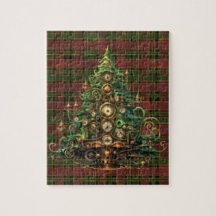 Steampunk Christmas Tree Puzzle