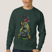 Steampunk Christmas Tree Sweatshirt (Vorderseite)