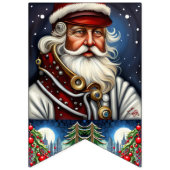 Steampunk Christmas Wimpelkette (Dritte Fahne)