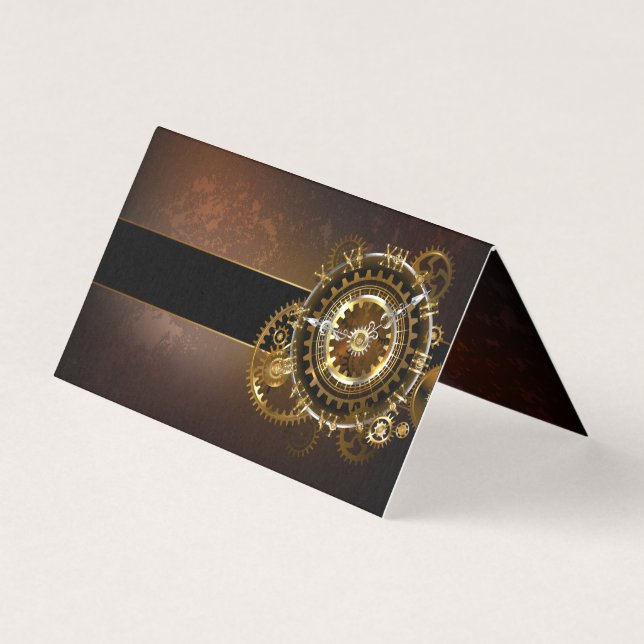 Steampunk clock (Vorderseite)