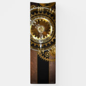 Steampunk clock banner (Vertikal)