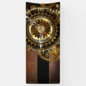 Steampunk clock banner (Vertikal)