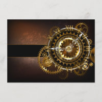 Steampunk clock