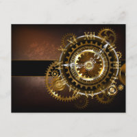 Steampunk clock