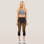 Steampunk clock capri leggings (Vorderseite)