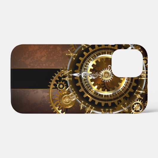 Steampunk clock Case-Mate iPhone hülle (Rückseite (Horizontal))