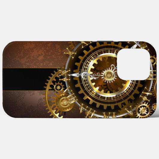 Steampunk clock Case-Mate iPhone hülle (Rückseite (Horizontal))