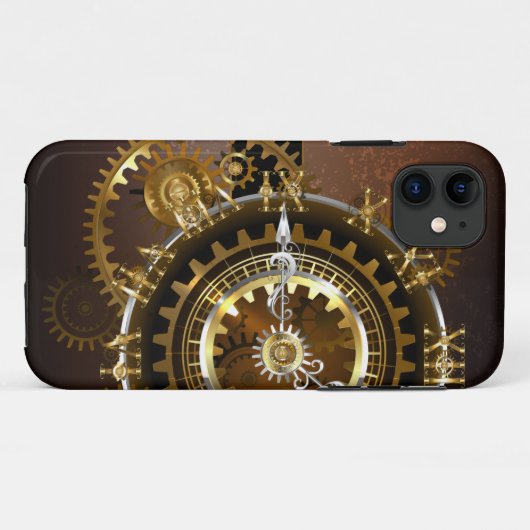 Steampunk clock Case-Mate iPhone hülle (Rückseite (Horizontal))