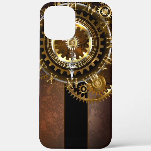 Steampunk clock Case-Mate iPhone hülle (Rückseite)