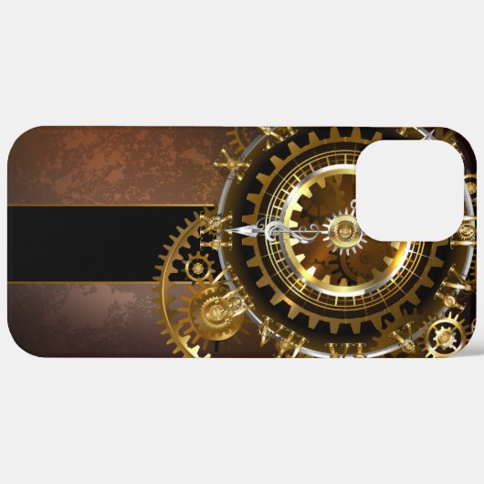 Steampunk clock Case-Mate iPhone hülle (Hinten (horizontal))