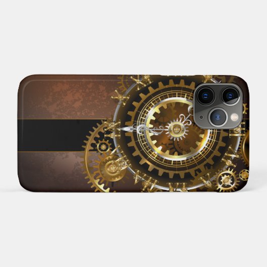 Steampunk clock Case-Mate iPhone hülle (Rückseite (Horizontal))