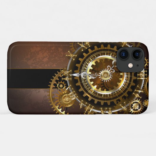 Steampunk clock Case-Mate iPhone hülle (Rückseite (Horizontal))
