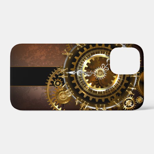 Steampunk clock Case-Mate iPhone hülle (Rückseite (Horizontal))