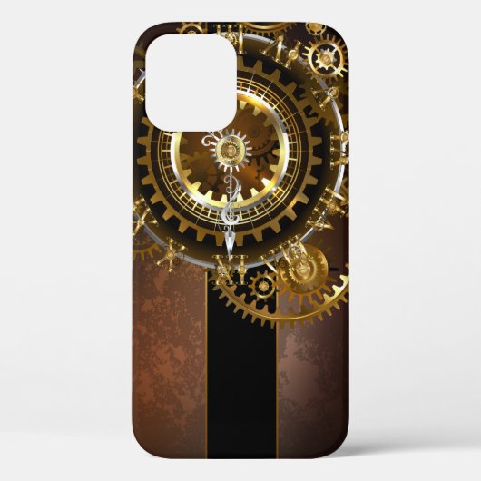 Steampunk clock Case-Mate iPhone hülle (Rückseite)