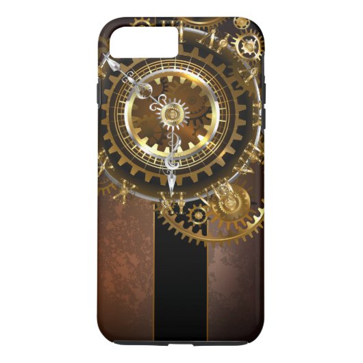 Steampunk clock Case-Mate iPhone hülle (Rückseite)