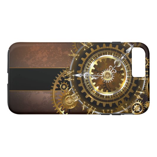 Steampunk clock Case-Mate iPhone hülle (Rückseite (Horizontal))