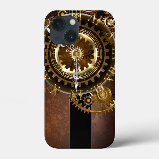 Steampunk clock Case-Mate iPhone hülle (Rückseite)