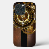 Steampunk clock Case-Mate iPhone hülle (Rückseite)