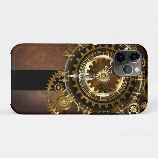 Steampunk clock Case-Mate iPhone hülle (Rückseite (Horizontal))