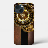 Steampunk clock Case-Mate iPhone hülle (Rückseite)
