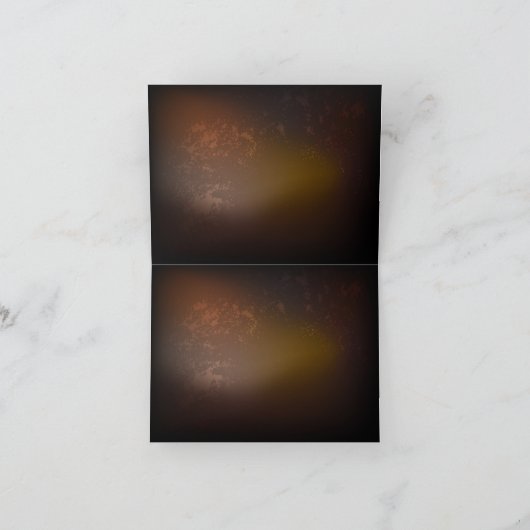 Steampunk clock dankeskarte (Innenseite)