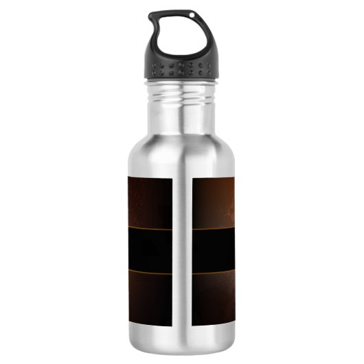 Steampunk clock edelstahlflasche (Rückseite)