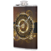Steampunk clock flachmann (Links)