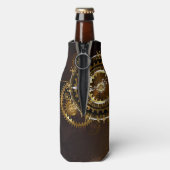 Steampunk clock flaschenkühler (Flasche Rückseite)