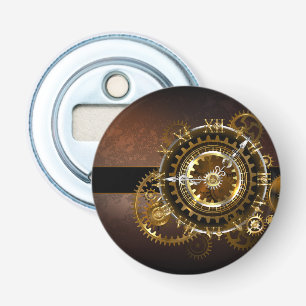 Steampunk clock flaschenöffner