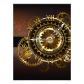 Steampunk clock fotodruck (Vorne)