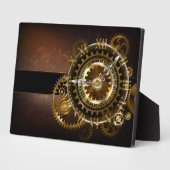 Steampunk clock fotoplatte (Seite)