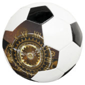 Steampunk clock fußball (Dreiviertel)